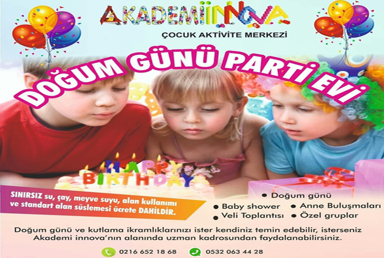 çocuk aktivite merkezi